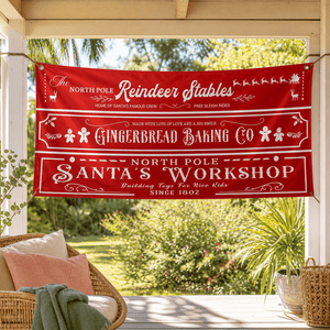 Christmas Traditional Banner (210cm)