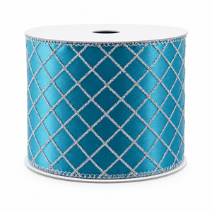 Glitter Trellis Ribbon (63mm x 2.7m)