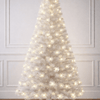 LED Fibre Optic White Tree (2.1m)