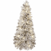 LED Fibre Optic Heavy Flocked Tree (2.1m)
