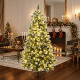 The Classic Dual Colour Everfrost Fir Tree 6ft (1.8m)