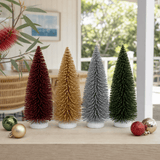 Glitter Bristle Tree (14.5cm)