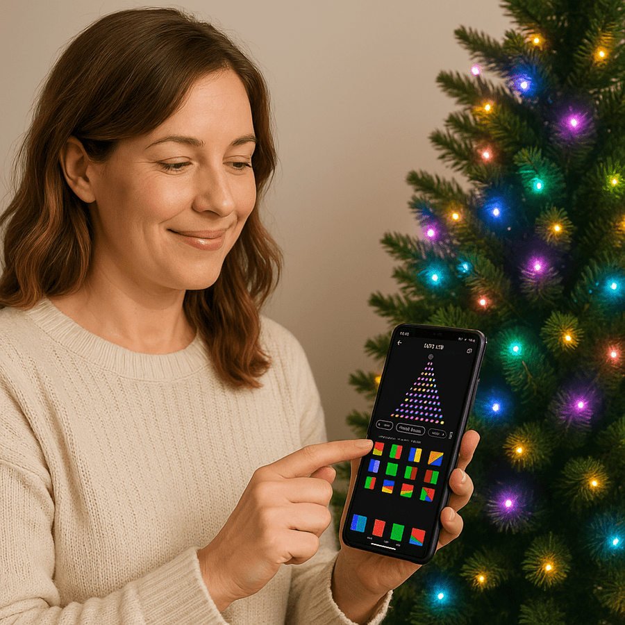 App Lightshow Pre-Lit Tree 6ft (1.8m)