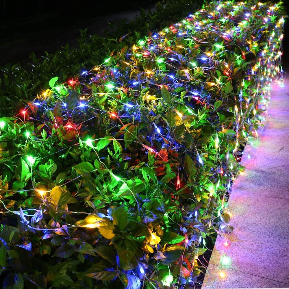 LED Multicoloured Net Light (2.4m) - View 3