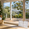 Christmas Design Stencil styled in an Australian Christmas setting