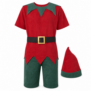 Adult Summer Elf Suit Set 4pc