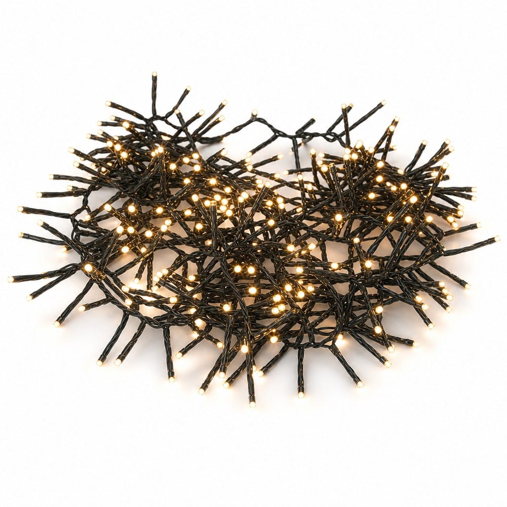 LED 3000 Cluster Lights Extra Warm White (21.8m)