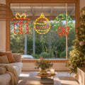LED Battery Operated Silhouette Motif styled in an Australian Christmas setting