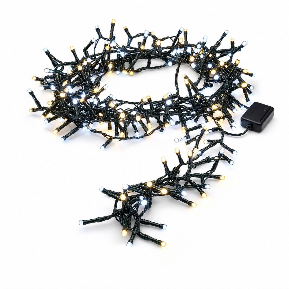 LED 200 Battery Operated Snake Lights White-Warm White (4m)