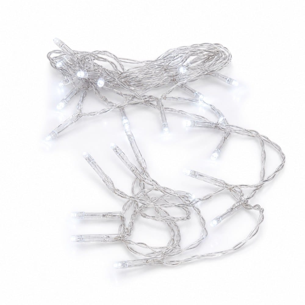 20 LED Battery Fairy Lights White