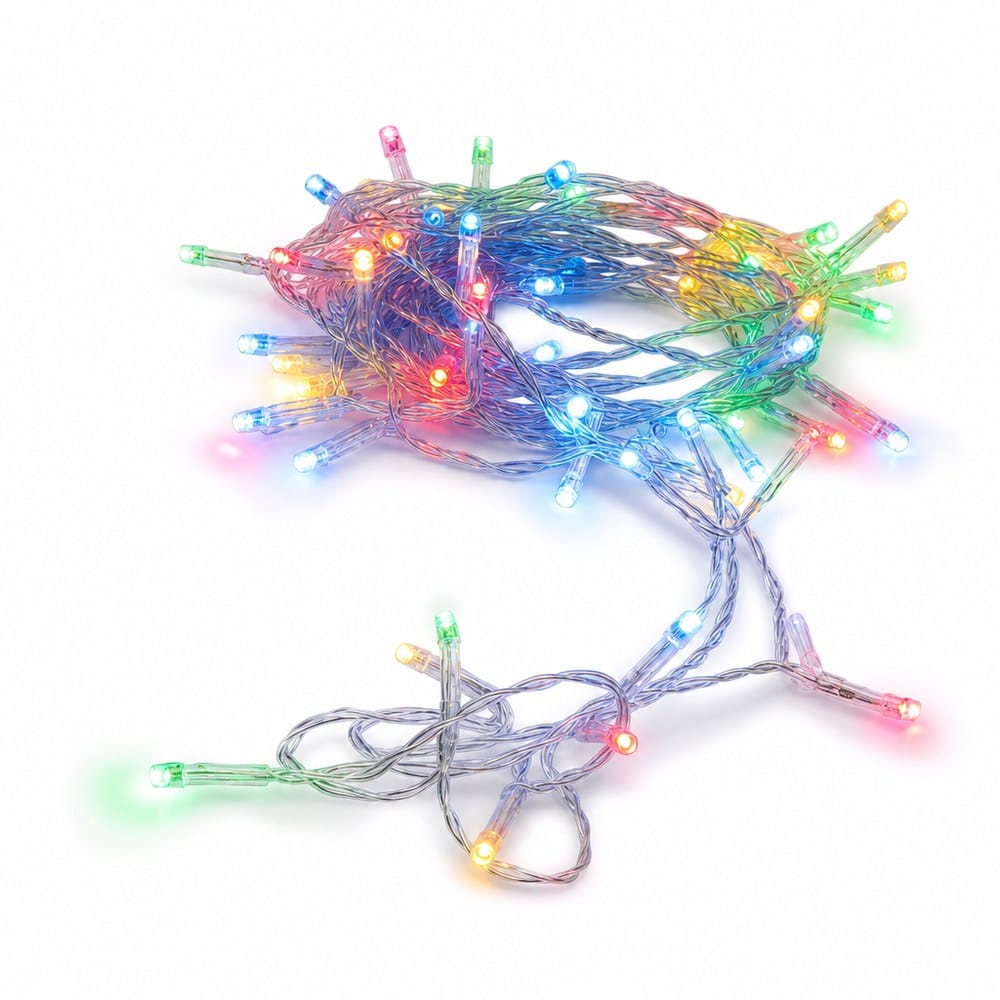 50 LED Battery Fairy Lights Multi