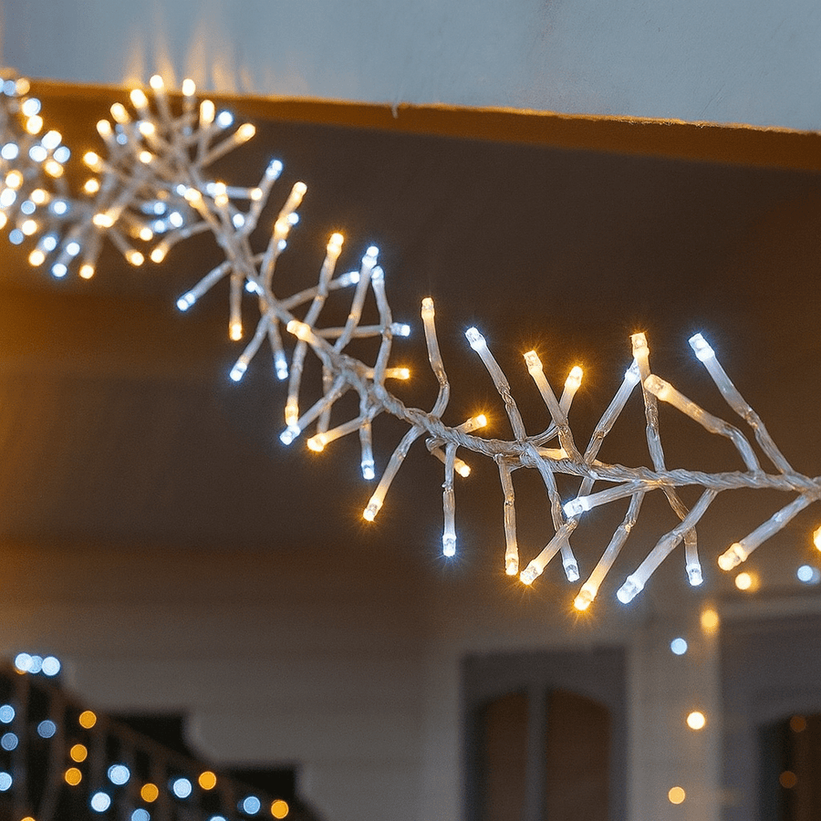 LED Manic Cluster Lights - Warm Mix (18m)