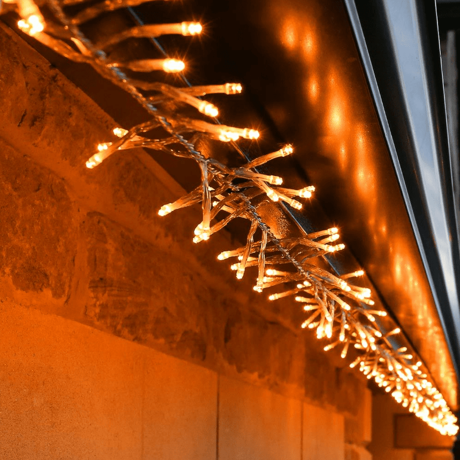 LED Manic Cluster Lights - Vintage Gold (18m)
