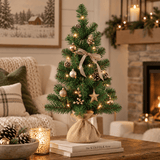 Pre Lit Christmas Tree (60cm)