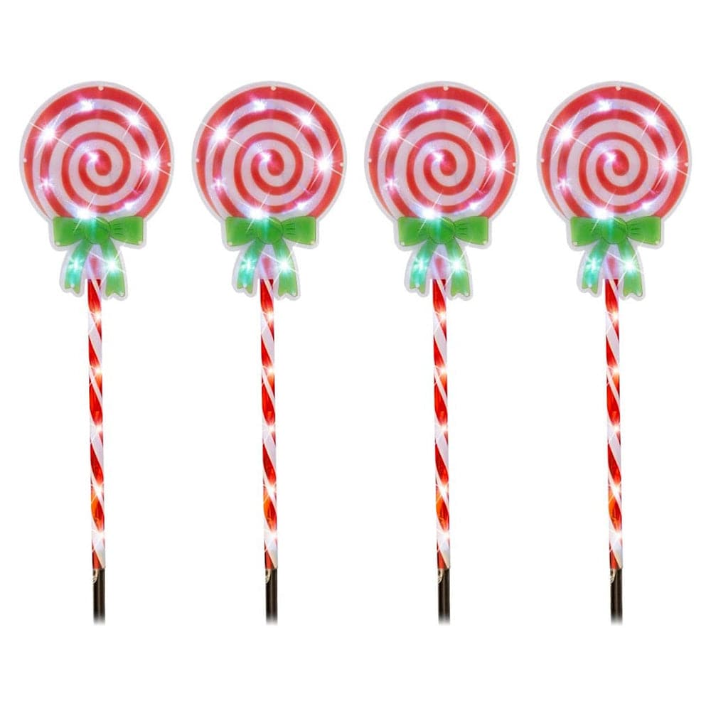 LED Path Candy Lollipop Lights (4pc) - View 1