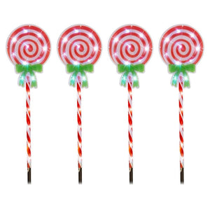 LED Path Candy Lollipop Lights (4pc) - View 1