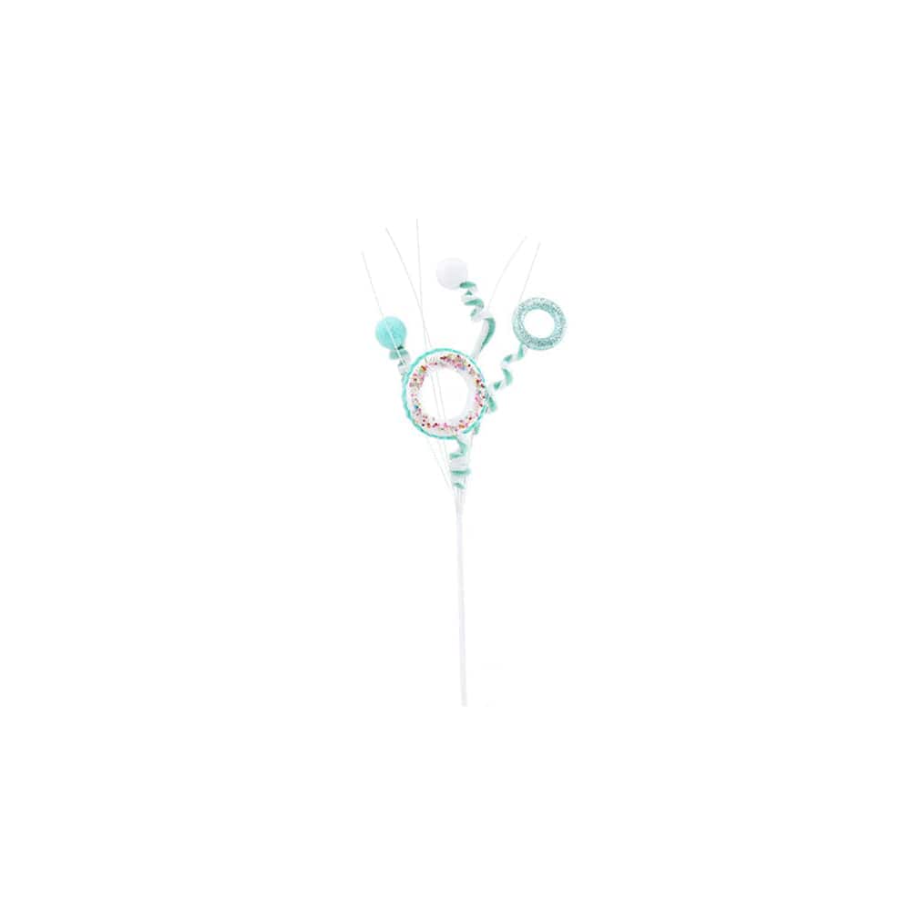 Donut Pastel Curly Pick Asst (35cm)