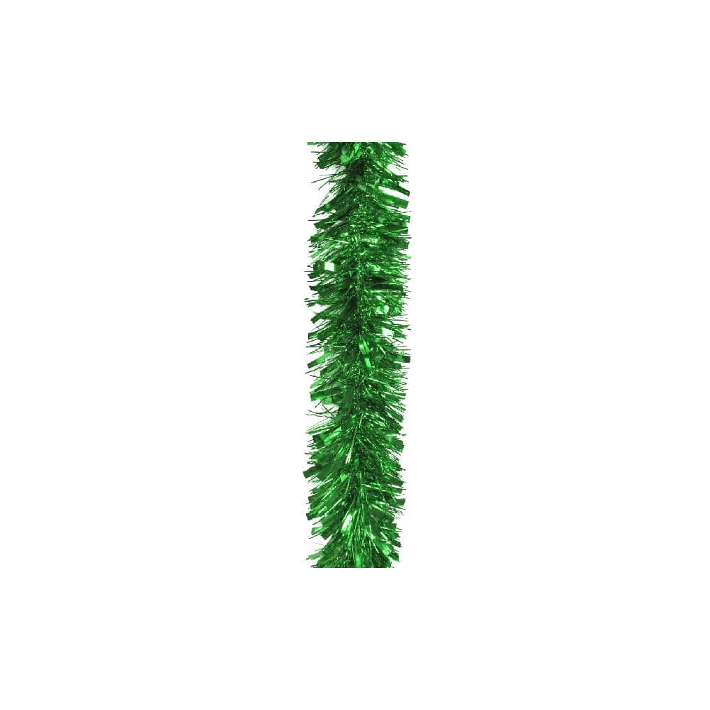 Green Fine or Mixed Tinsel 2 Asst (2m)