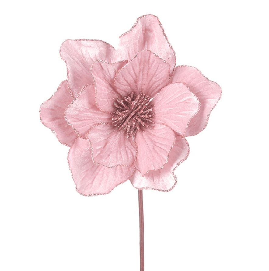 Pale Pink Magnolia with Clip (26cm)