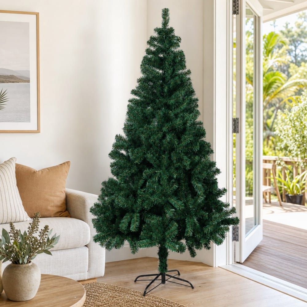 Christmas Tree 650Tips 6ft (1.8m) styled in an Australian Christmas setting