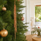 Copper Glitter and Sequin Drop (60cm) styled in an Australian Christmas setting
