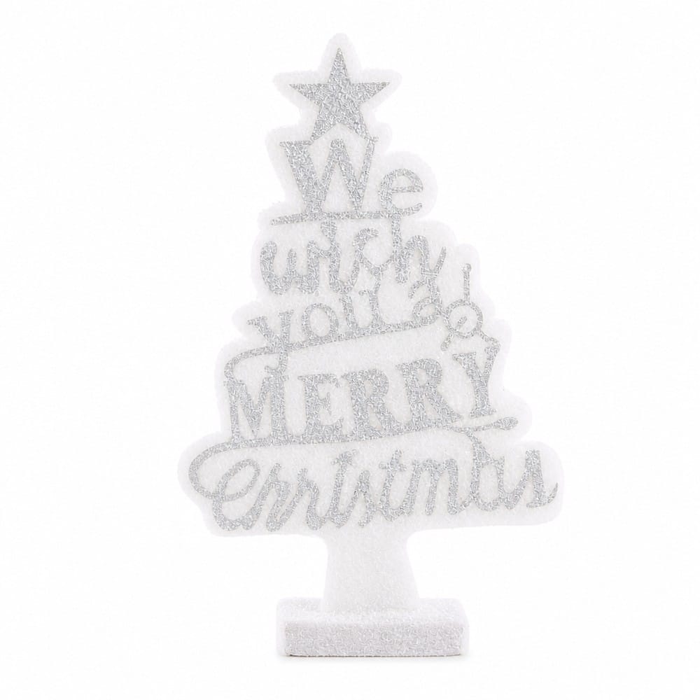 Glitter Message Tree Decoration