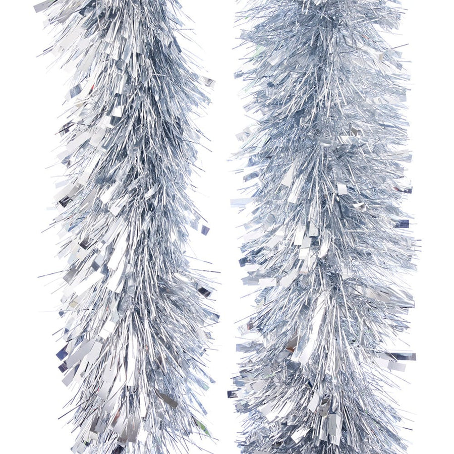 Chunky Mixed Cut Silver Tinsel (2m)