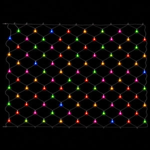 LED Multicoloured Net Light (9.6m)