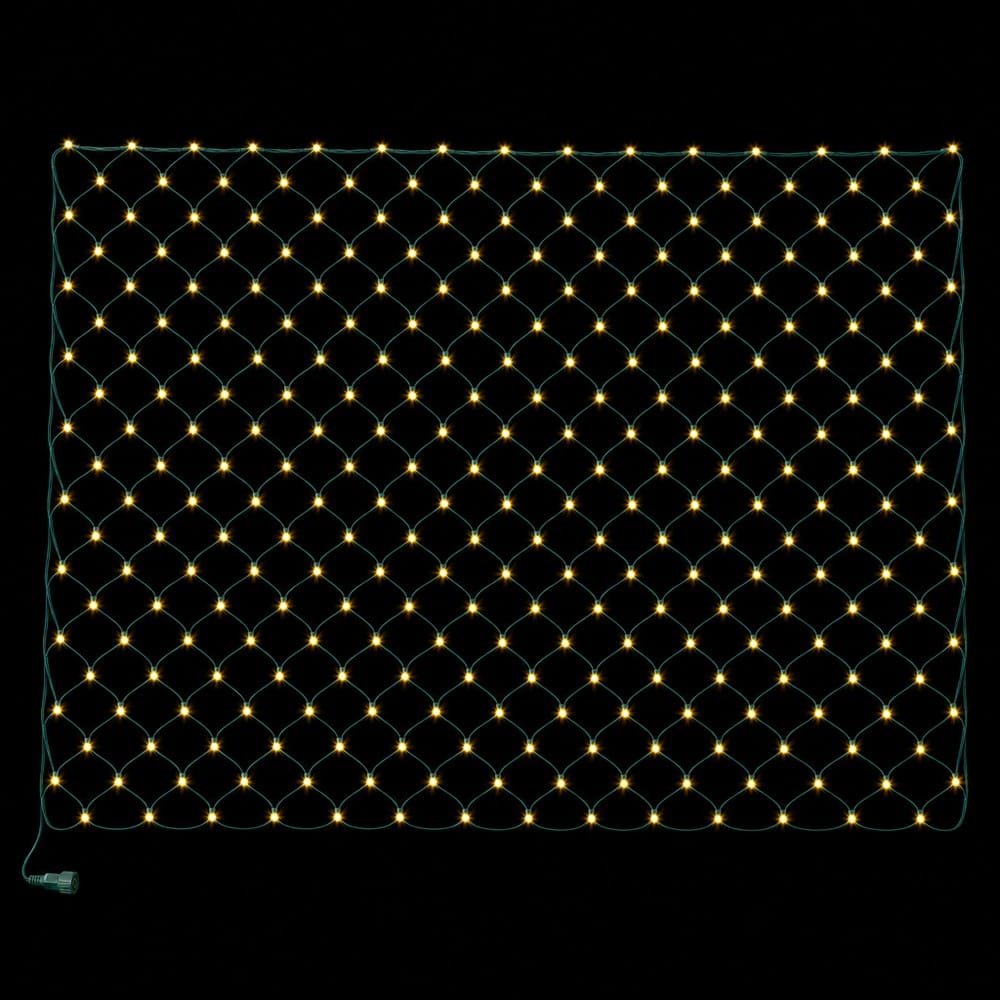 LED Warm White Net Light (2.4m)