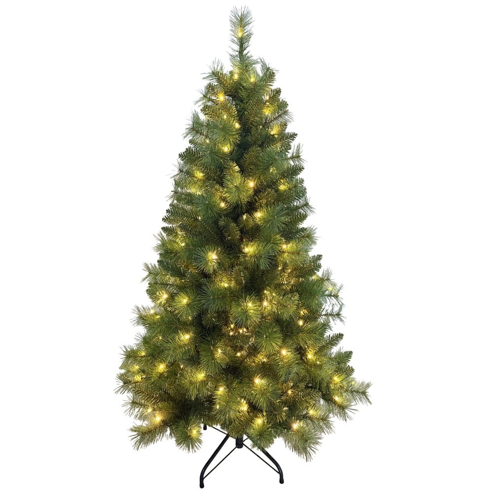 Douglas Fir Pre-Lit Christmas Tree (1.5m) - Warm White lighting