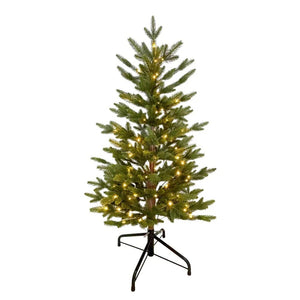 Noble Fir Pre-Lit Christmas Tree (95cm)