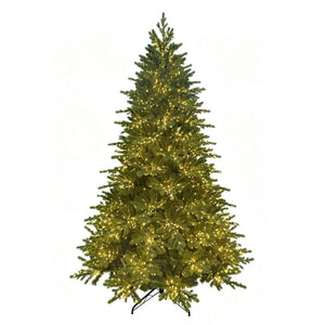 Nocturne Fir Pre-Lit Christmas Tree (2.4m) - Warm White lighting