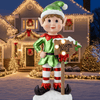 Battery Light Up North Pole Elf (51cm)