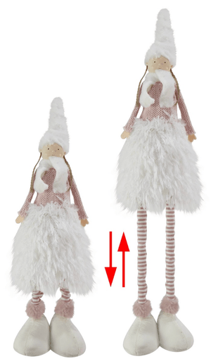 Extendable Pink Standing Fairy 2 Asst (58-78cm) - View 3