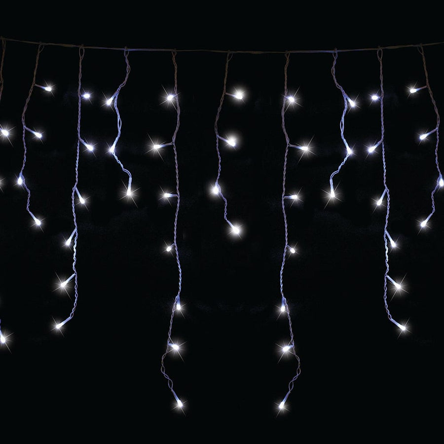 200 LED Icicle Timer Lights