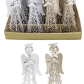 Glitter Metal Angel 2 Asst (20cm) - View 1