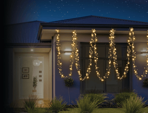 2000 LED Cluster Lights Warm White (29m) - View 2