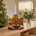 LED Musical Victorian Christmas Square styled in an Australian Christmas setting