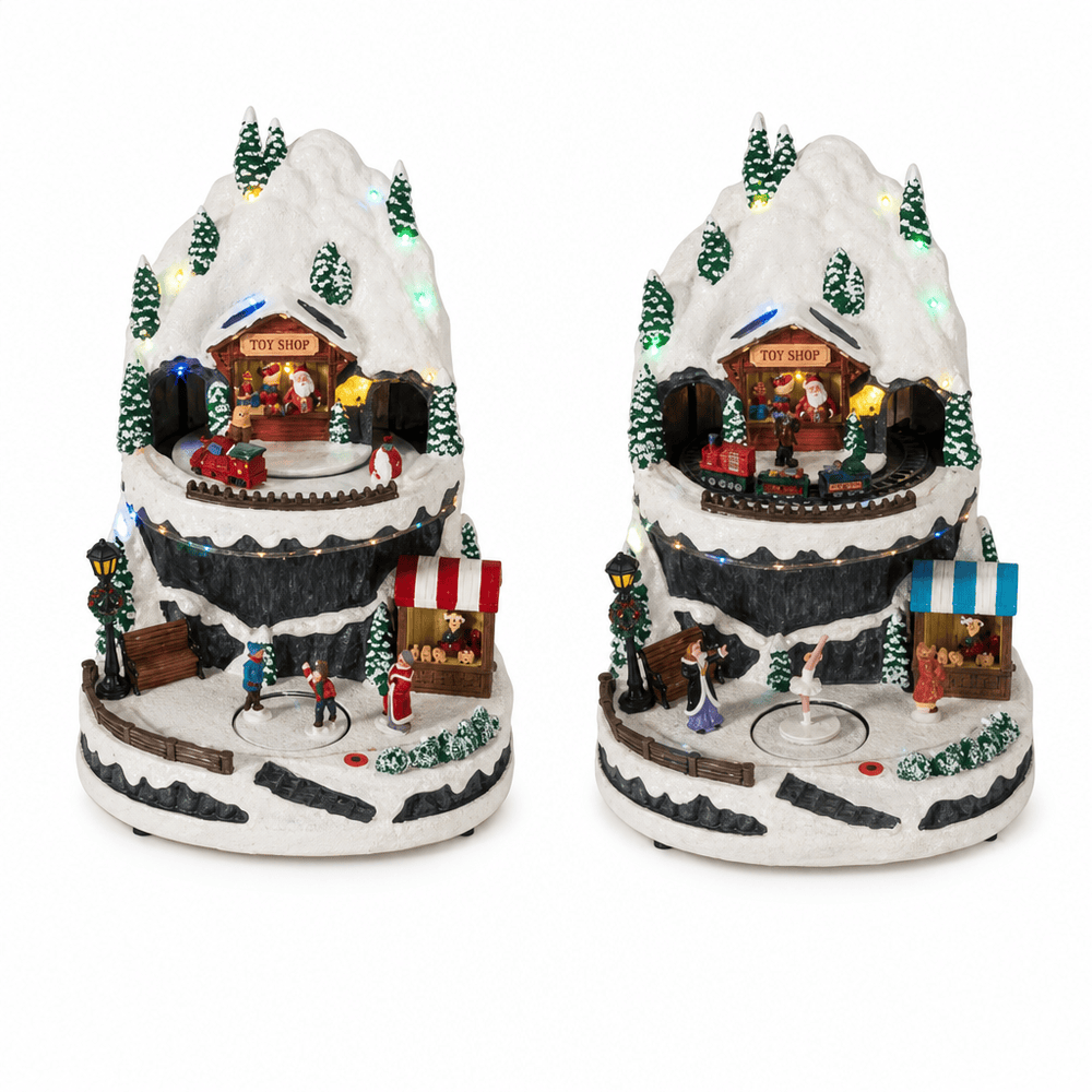 LED Village Toy Shop Scene (34cm)