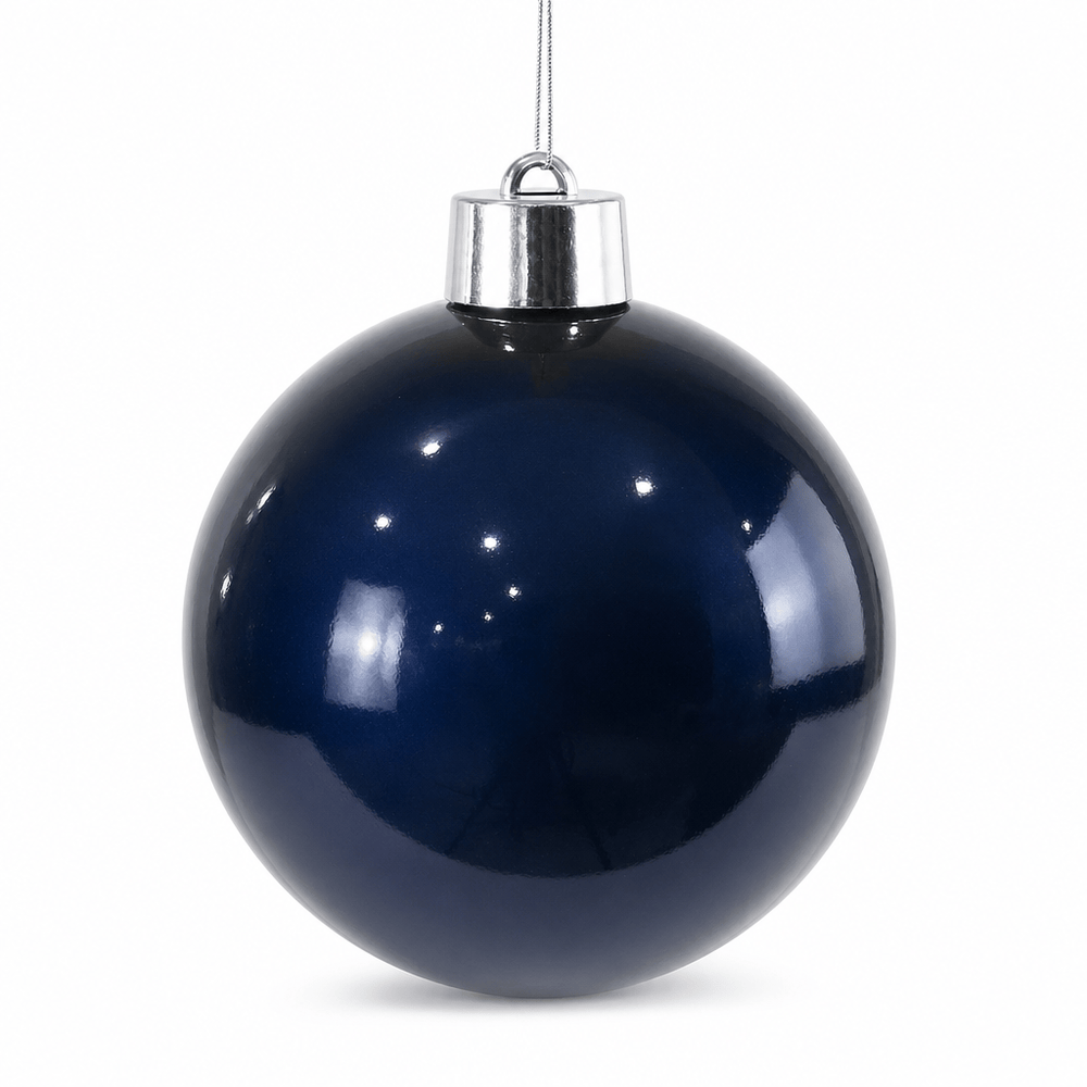 Navy Pearl Bauble (20cm)