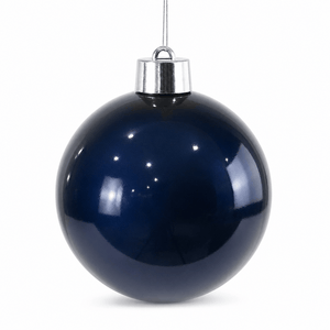 Navy Pearl Bauble (20cm)