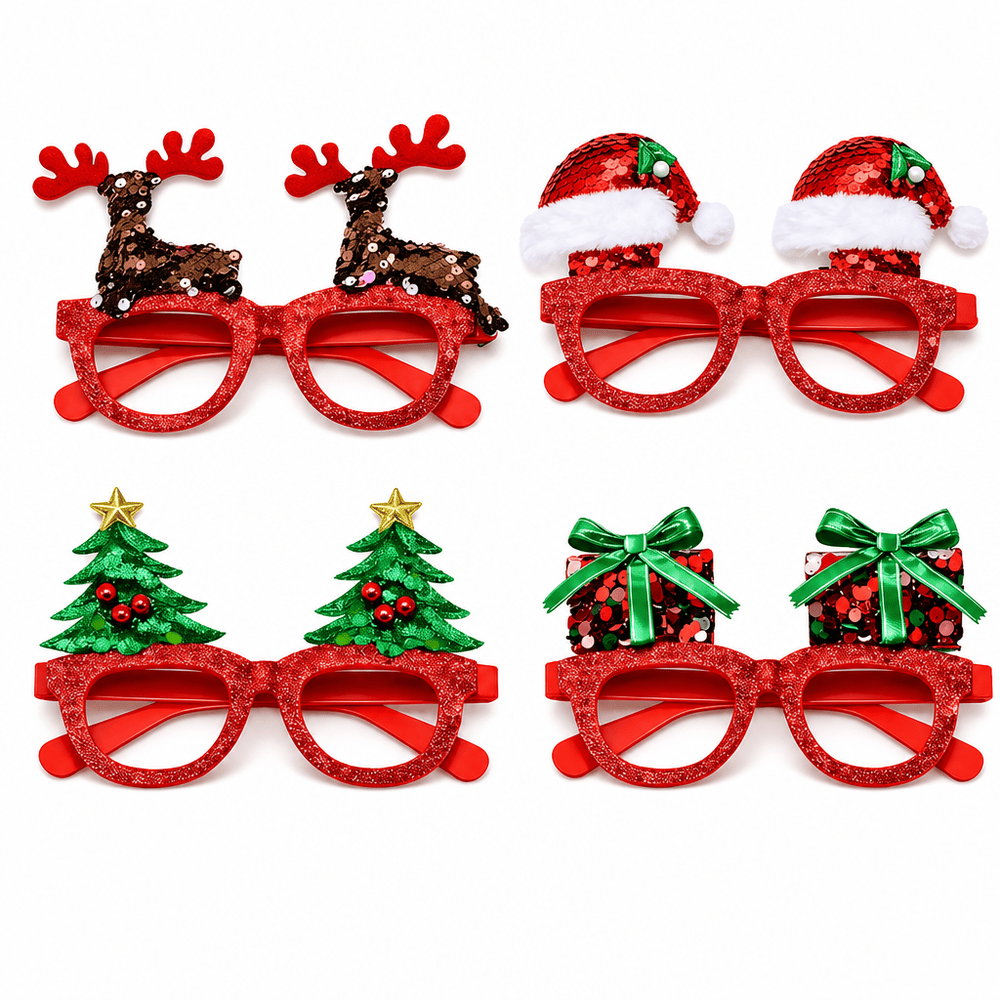 Novelty Christmas Glasses