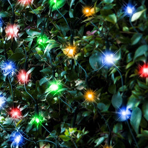 LED Multicoloured Net Light (2.4m) - View 1
