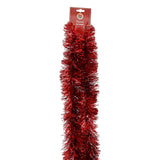 Fine Cut Red Tinsel (3m) - View 1