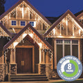 LED White Icicle Lights (20m) - View 1