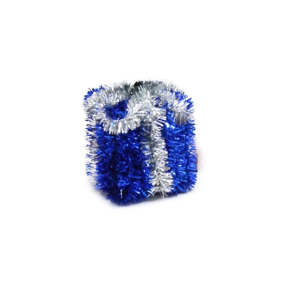 Tinsel Hanging Presents Asst (6cm) - View 4