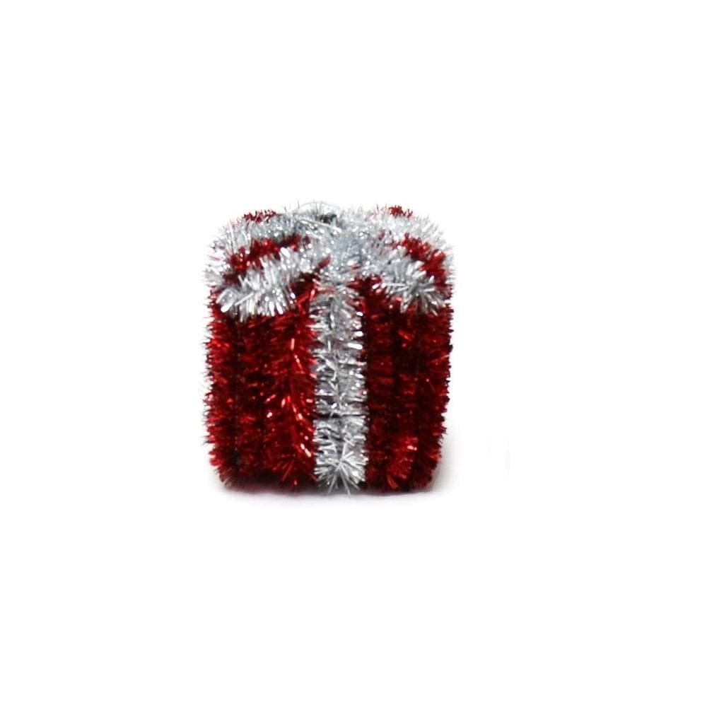 Tinsel Hanging Presents Asst (6cm) - View 5