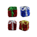 Tinsel Hanging Presents Asst (6cm) - View 1