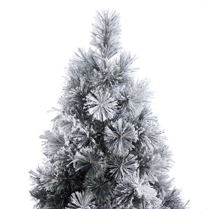 Snowy Mountain Flocked Tree 6ft (1.8m) - View 2