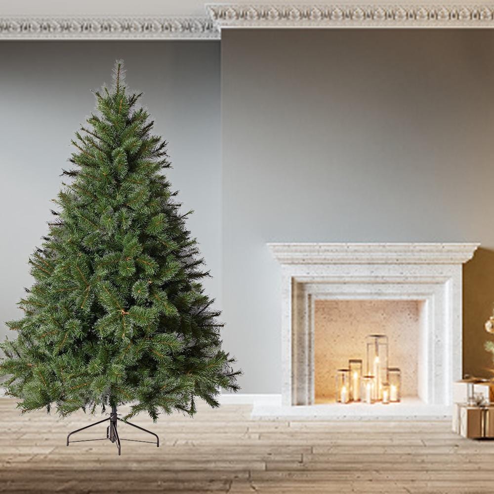 Bottle Brush Snow Tipped Tree 7ft (2.1m) - View 4